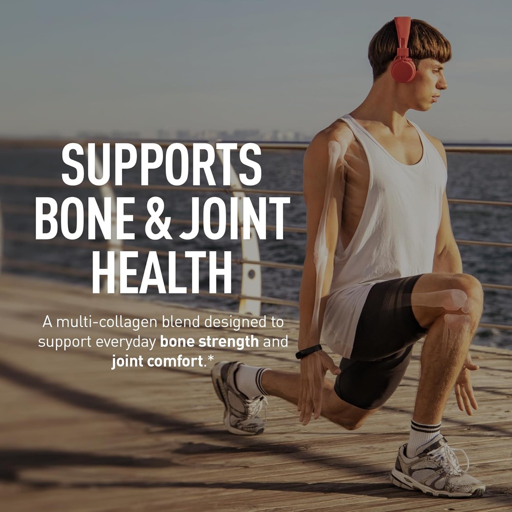 Premium Multi Collagen Peptides Protein Powder (1, 2, 3, 5 & 10) with Vitamin C, Biotin, Hyaluronic Acid, for Hair Skin and Nails - Marine, Bovine, Chicken & Eggshell (Vanilla, 45 Servings) 6