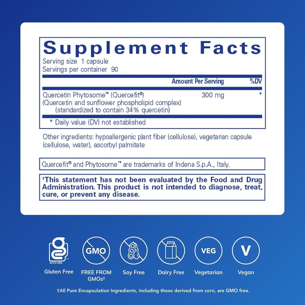 Pure Encapsulations Quercetin UltraSorb | Enhanced-Absorption Cellular, Immune, and Cardiovascular Support | 90 Capsules 3