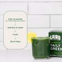 Laird Superfood Prebiotic Daily Greens Powder – Essential Vitamins & Minerals - Prebiotic Fiber, Adaptogen and Fruits & Vegetables – Supports Gut Health – Non-GMO, Vegan - 14.8 oz Bag, Pack of 1 6