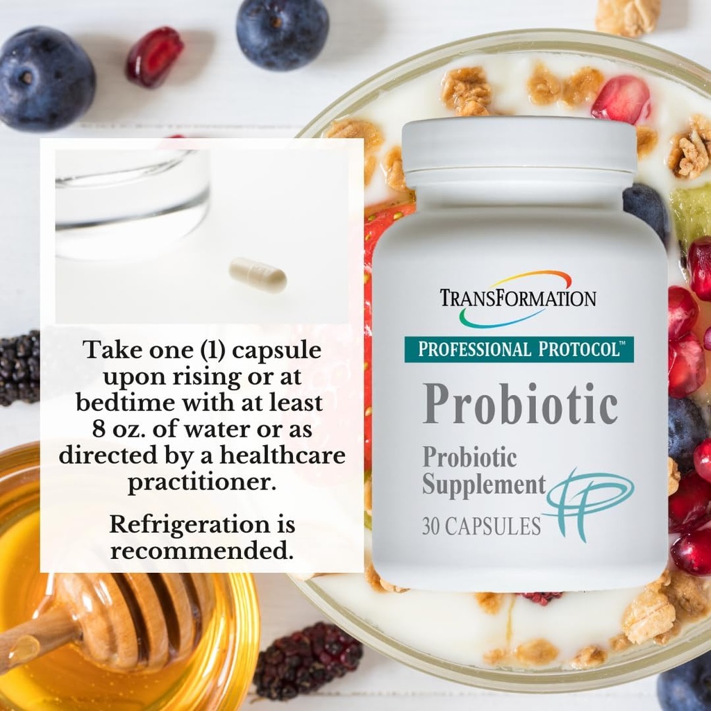 TRANSFORMATION THE GENESIS OF GOOD HEALTH Enzyme Probiotic Supplement, Supports Digestive Health with Enzymes, Nutrient Absorption & Gut Balance, High Potency Formula, 30 Capsules 3