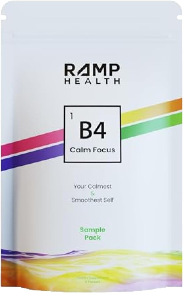 B4 - Supplement - Available in 6 Flavors - L-Theanine, Lemon Balm Extract, and More - 10 Count (10 Packets, Citrus Smooth) 2
