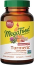 MegaFood Turmeric Curcumin Supplement for Liver Support - Turmeric Supplement with Black Pepper & Milk Thistle - 300mg Curcuminoids Per Serving - Vegan, Gluten Free, NonGMO - 90 Tablets, 45 Servings 2