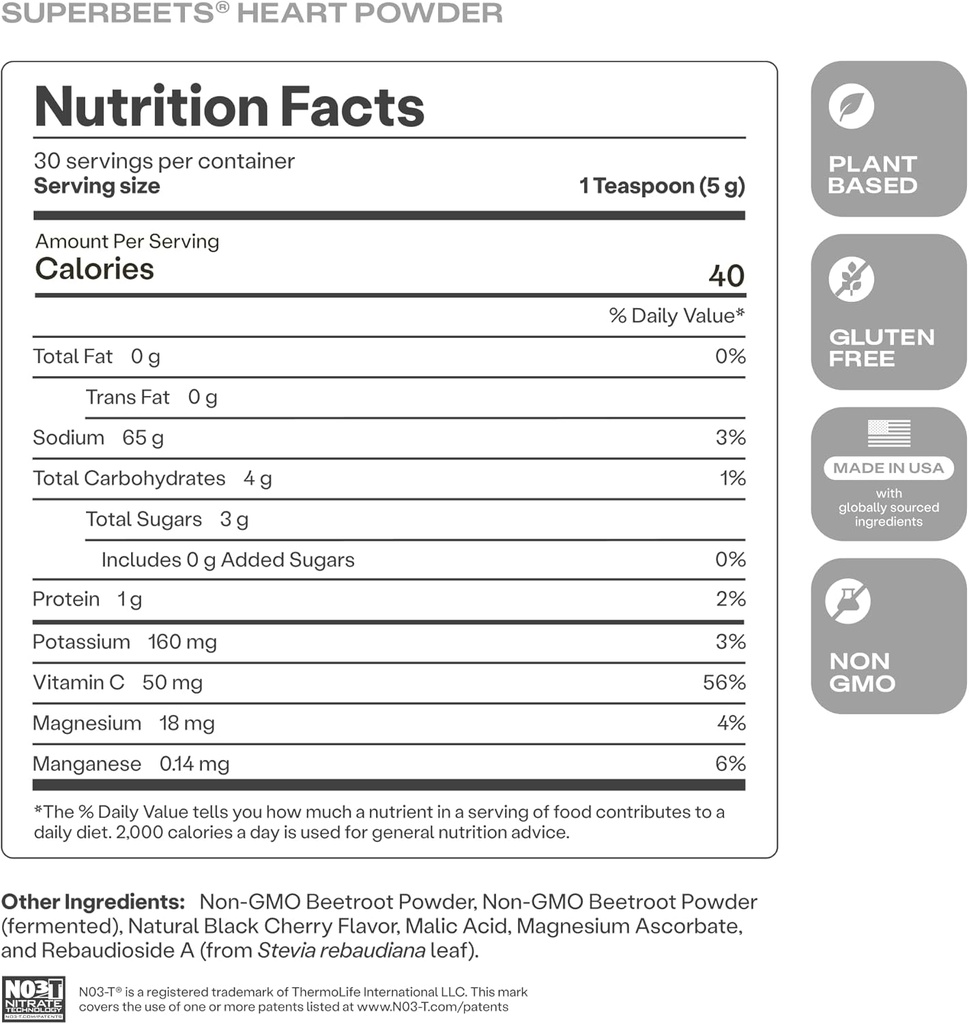 Humann SuperBeets Heart Chews & Black Cherry Powder 4