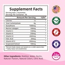 Glutathione Supplement Collagen Gummies: L-Glutamine Contains Marine Collagen Vitamins C, E, D&B12 Glutathione Gummies 1000mg for Anti-Aging Formula and Strengthen Bones 3