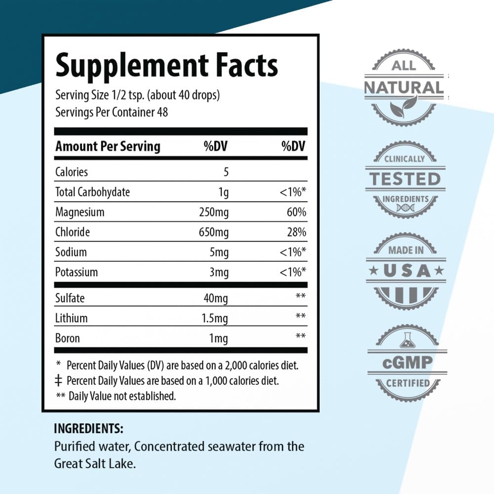 Waiora Essential Trace Minerals | Help Replenish Lost/Depleted Mineral | 60+ Ionic Trace Minerals | Support Body’s Vital Functions, pH Balance | Plus Electrolytes for Hydration (1 Bott / 48 serv) 6