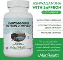 Ashwagandha Supplements Complex with Saffron – 600mg Ashwagandha Capsules & 30mg Saffron Extract for Stress Relief, Mood & Calm – Kosher, 60 Capsules 4