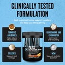 Animal Flex Powder - Joint Support Supplement for Pain Relief, Repair and Restore Muscles with Turmeric, Glucosamine, Chondroitin, MSM, Collagen and Boswellia, Great Tasting Orange Flavor, 30 Scoops 6