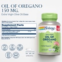 SOLARAY Oil of Oregano Softgels 150 mg and Mullein Leaf 330 mg - Wellness Support Bundle - Oregano Oil and Mullein Capsules for Overall Health Support - Vegan, 60-Day Guarantee, 120ct/180ct 3