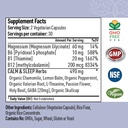 Zen Sleep | Non-Addictive Sleep Aid w/Adrenal Support. Contains Magnesium and Organic Herbs; Chamomile, Lemon Balm, Passion Flower, No melatonin 3