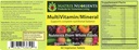 MULTIVITAMIN - Mineral - 100% Organic, Whole Food, Complete MultiVitamin - Great for Daily Health, Lifestyle and More: Vitamin A, Vitamin C, Vitamin D, Vitamin E and Much More! Vegan Tablets (60ct) 3