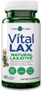 Vital Planet - Vital Lax Natural Laxative Cleanse Supplement for Occasional Constipation, with Magnesium Hydroxide, Slippery Elm, Aloe, and Triphala to Support Bowel Regularity 60 Capsules 2