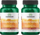 Swanson Double Strength Tocotrienols - Antioxidant - (60 Liquid Capsules, 100mg Each) 2 Pack 2