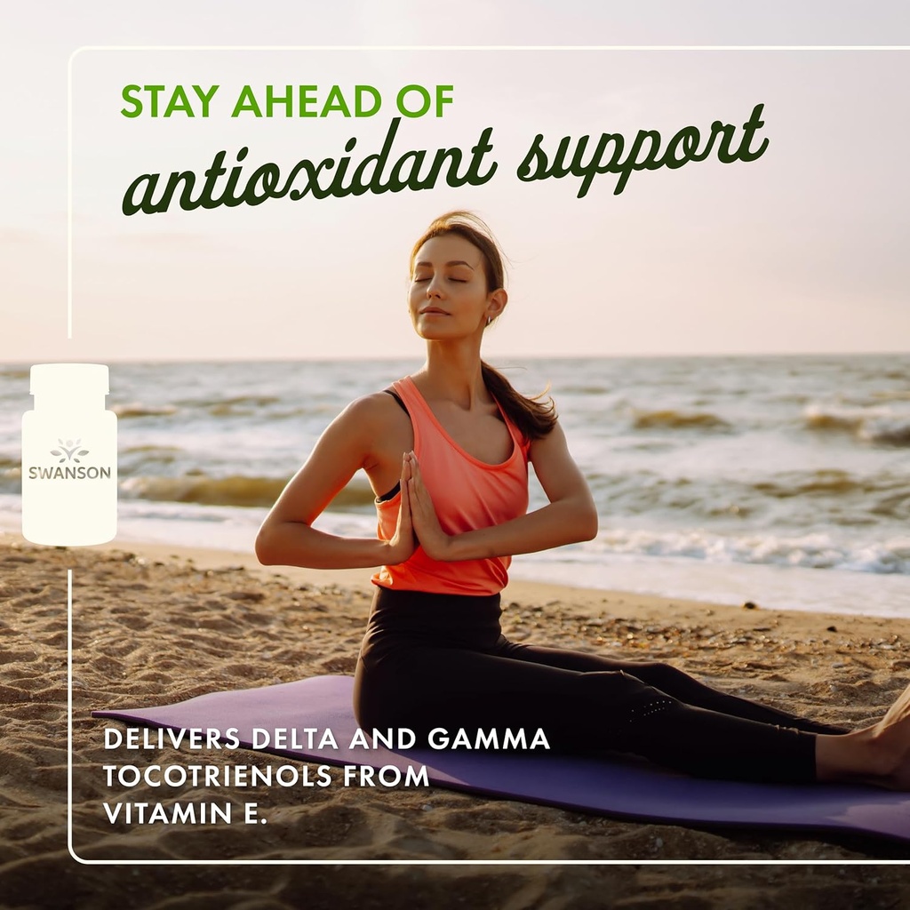 Swanson Double Strength Tocotrienols - Antioxidant - (60 Liquid Capsules, 100mg Each) 2 Pack 3