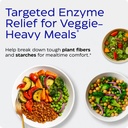 Enzymedica, VeggieGest, Digestive Enzymes, Supports Occasional Gas & Bloating Relief from High Fiber Meals, for Vegan & Vegetarian Diets, Enzyme Blend for Digestive Health, 60 Count 4
