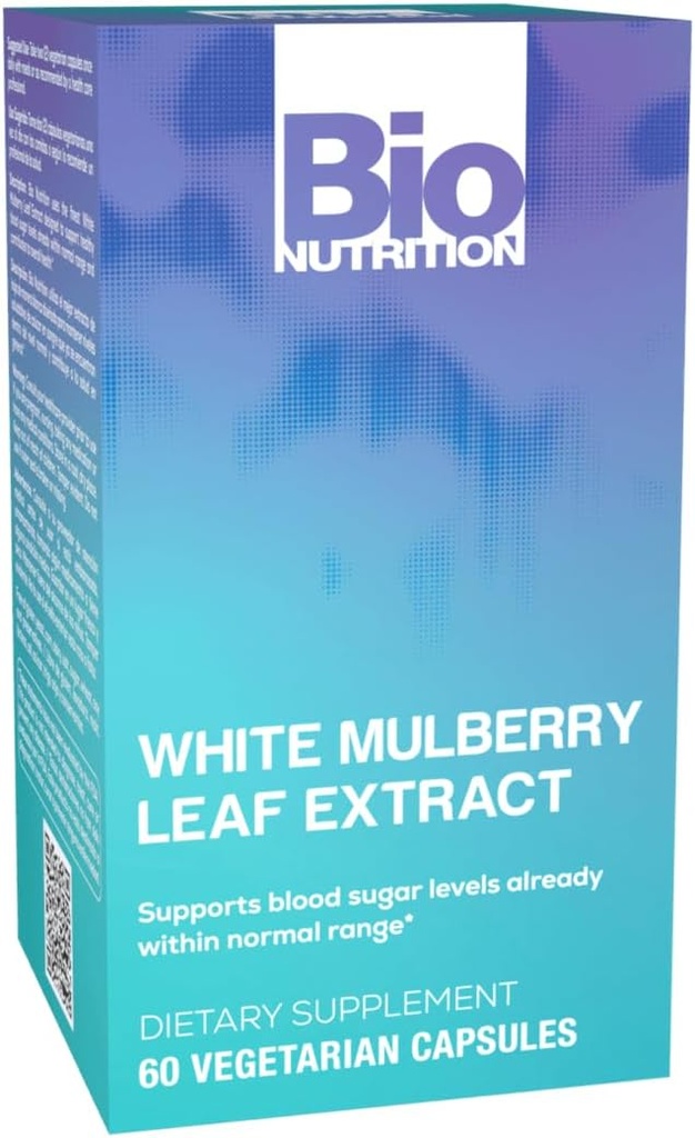 Bio Nutrition White Mulberry Extract 60 Vegetarian Capsules | General Wellness | Rich in Antioxidants | Immune Boosting Properties | Supports Eye Health 2