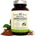 Herbal Roots Ashwagandha Capsules | Extra Strength 1,000mg per Serving | Ayurvedic for Overall Health for Men and Women | 60 Vegan Capsules 2
