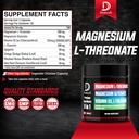 Magnesium L-Threonate Supplement with Lions Mane & Ashwagandha Root - 1000Mg (60 Count (Pack of 1) *) 3