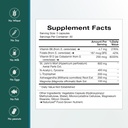 Natura Health Products Up-Lift Supplement - Encourages Positive Mood and Mental Outlook- Featuring Ashwagandha, St. John's Wart, Vitamins B6 & B12, L-tryptophan, Folate, L-tyrosine (90 Capsules) 6