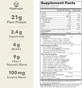PlantFusion Complete Lean Plant Based Protein Powder - Prebiotic Fiber, Superfoods & Digestive Enzymes - Vegan, Gluten Free, Soy Free, Non-GMO - Vanilla 1.85 lb 3