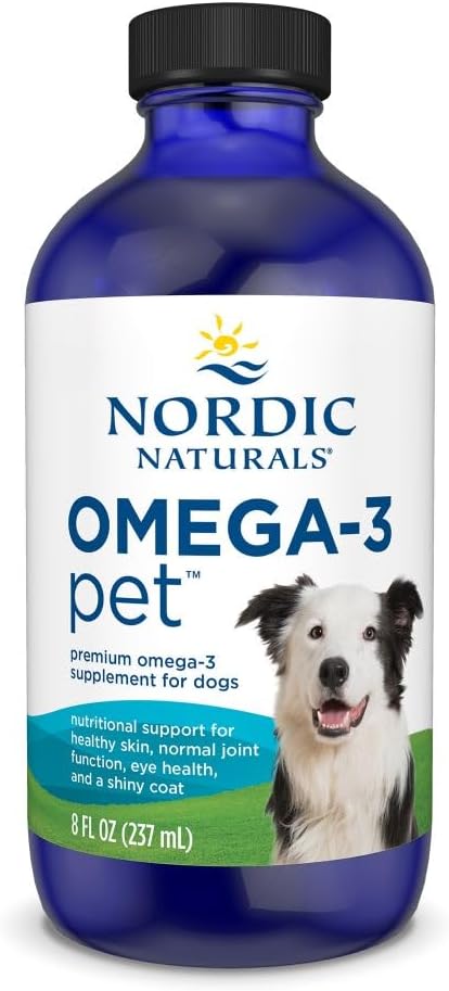 Nordic Naturals Omega-3 Pet, Unflavored - 8 oz - 1380 mg Omega-3 Per Teaspoon - Fish Oil for Medium to Large Dogs with EPA & DHA - Promotes Heart, Skin, Coat, & Immune Health 2