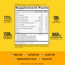 Airborne 1000mg Vitamin C with Vitamin D & Zinc, Sugar Free Multivitamin Immune Support Supplement, Antioxidants Vitamins A C & Vitamin E, 10 Effervescent Tablets, Zesty Orange Flavor 5