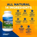 LifeSource Vitamins All Natural Anti-B for Immune Support, 14 All Natural Ingredient with Echinacea & Garlic Extract, 180 Immune Defense Capsules 3