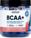 Nutricost BCAA+ Hydration Raspberry Lemonade (20 Stickpacks) - Branched Chain Amino Acids with Hydration Complex - Gluten-Free, Non-GMO 2