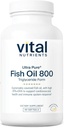 Vital Nutrients Ultra Pure® Fish Oil 800 Triglyceride Form | Heart, Brain, & Immune Health* | Sustainably Sourced High EPA & DHA Omega-3 Fatty Acid | Lemon Flavor | Gluten, Dairy, Soy Free | 90 Count 2