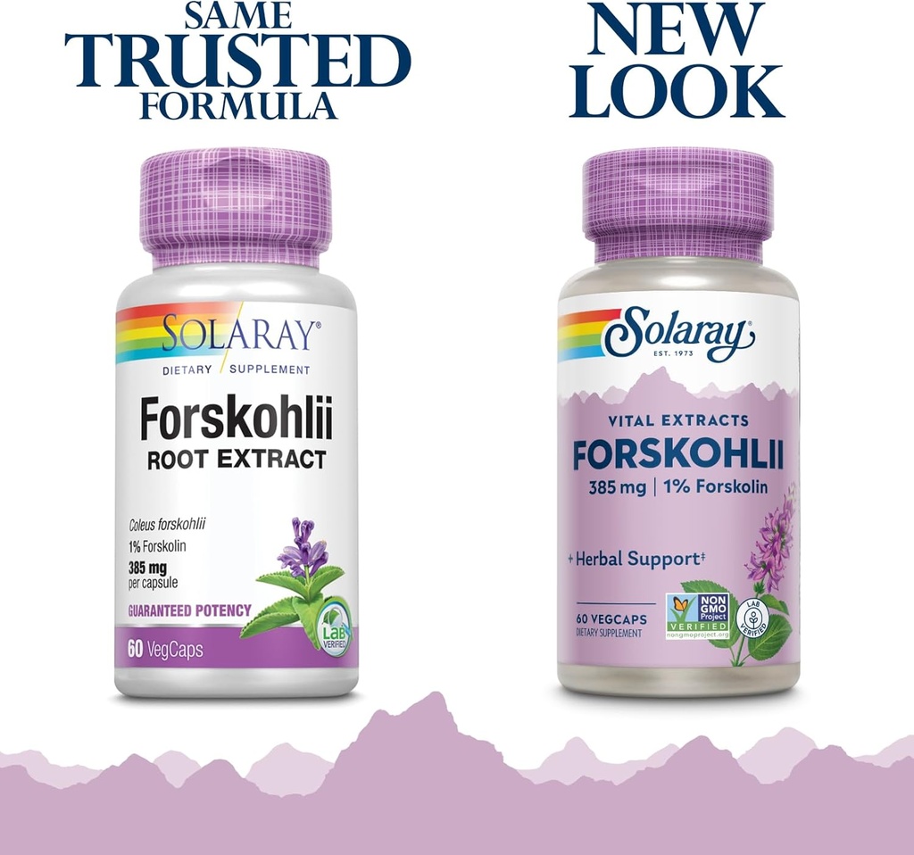 SOLARAY - Forskohlii, 385 mg | 60 Capsules 3