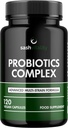 Probiotics & Prebiotics | 435 Billion CFU | Bio Cultures Complex | 120 Vegetarian Capsules for Women & Men - Lactobacillus Acidophilus, Bifidobacterium, Rhamnosus & Reuteri - Advanced Multi-Strain 2