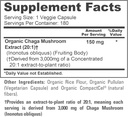 NusaPure Chaga Mushroom 20:1 Extract, 150 mg Equivalent to 3,000mg per Veggie Capsule, 180 Count, USDA Organic, Vegan, Non-GMO 5
