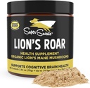 Super Snouts Lion's Roar Lion's Mane Mushroom Supplement for Dogs and Cats, 2.64oz - Made in USA Organic Lions Mane for Cognitive Function and Brain Health 2
