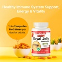 Nutridom Royal Jelly 1000mg, 120 softgels (One Bottle) 4