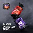 Jacked Factory Burn-XT Clinically Studied Fat Burner & Weight Loss Supplement - Appetite Suppressant & Energy Booster - with Acetyl L-Carnitine, Green Tea Extract and More - 60 Natural Diet Pills 6