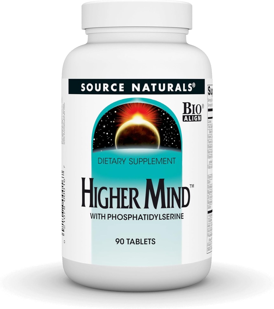 Source Naturals Higher Mind, with Phosphatidylserine - 90 Tablets 2