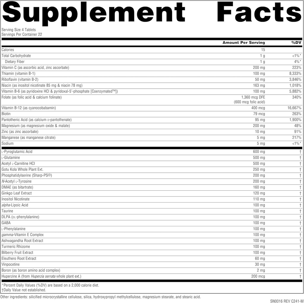 Source Naturals Higher Mind, with Phosphatidylserine - 90 Tablets 5