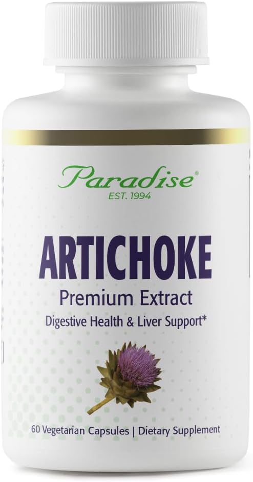 Paradise Herbs Artichoke Extract, Supports Digestive Health, Active Whole Spectrum, 250mg, Vegan, Non GMO, Gluten Free, 60 Vegetarian Capsules 2