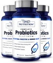1MD Complete Probiotics Platinum | Supports Digestive Health | with Nourishing Prebiotics, 51 Billion Live CFU, 11 Strains, Dairy-Free | 30 Vegetable Capsules (3-Pack) 2