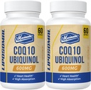 Liposomal CoQ10 Ubiquinol 600mg Softgels | Superior Absorption Ubiquinol CoQ10 Supplement | Powerful Active Antioxidant Form of Coenzyme Q10 | Heart Function & Energy Production | 120 Softgels 2