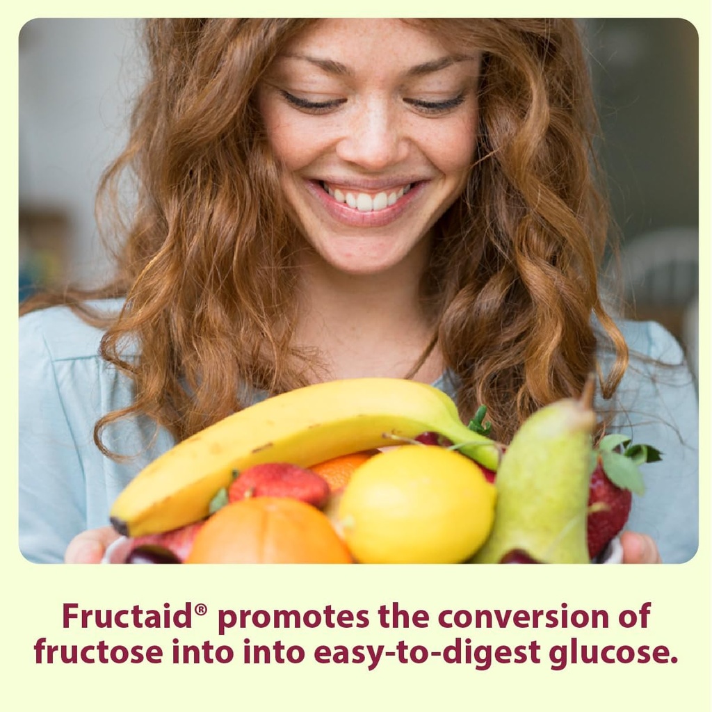 Enzyme Supplement - 45 Capsules, so That You can Enjoy Fruits, Fruit Juices, Soft Drinks, and Sweets Again, Dietary Supplement, Gluten-Free, Lactose-Free 3