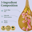 HERBAMAMA Goat's Rue Tincture - Vegan Lactation Support with Galega Officinalis Extract - Breastfeeding Support Drops - Non-GMO, Alcohol & Sugar-Free Goat's Rue Lactation Supplement 28-Day Supply 5