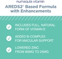 PRN nūmaqula Eye Vitamins - 90 Capsules, 30-Day Supply - AREDS2-Based Eye Supplements with Lutein, Zeaxanthin, Vitamin B Complex & Vitamin E for Advanced Macular Support 5