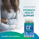 Amend GI All-Natural Stomach Health Support 60 Capsules - Nutraceutical for Stress-Induced Ulcer Symptoms - Supports Healing and Digestive Health with Asiatica Extract & CM Chitosan 6