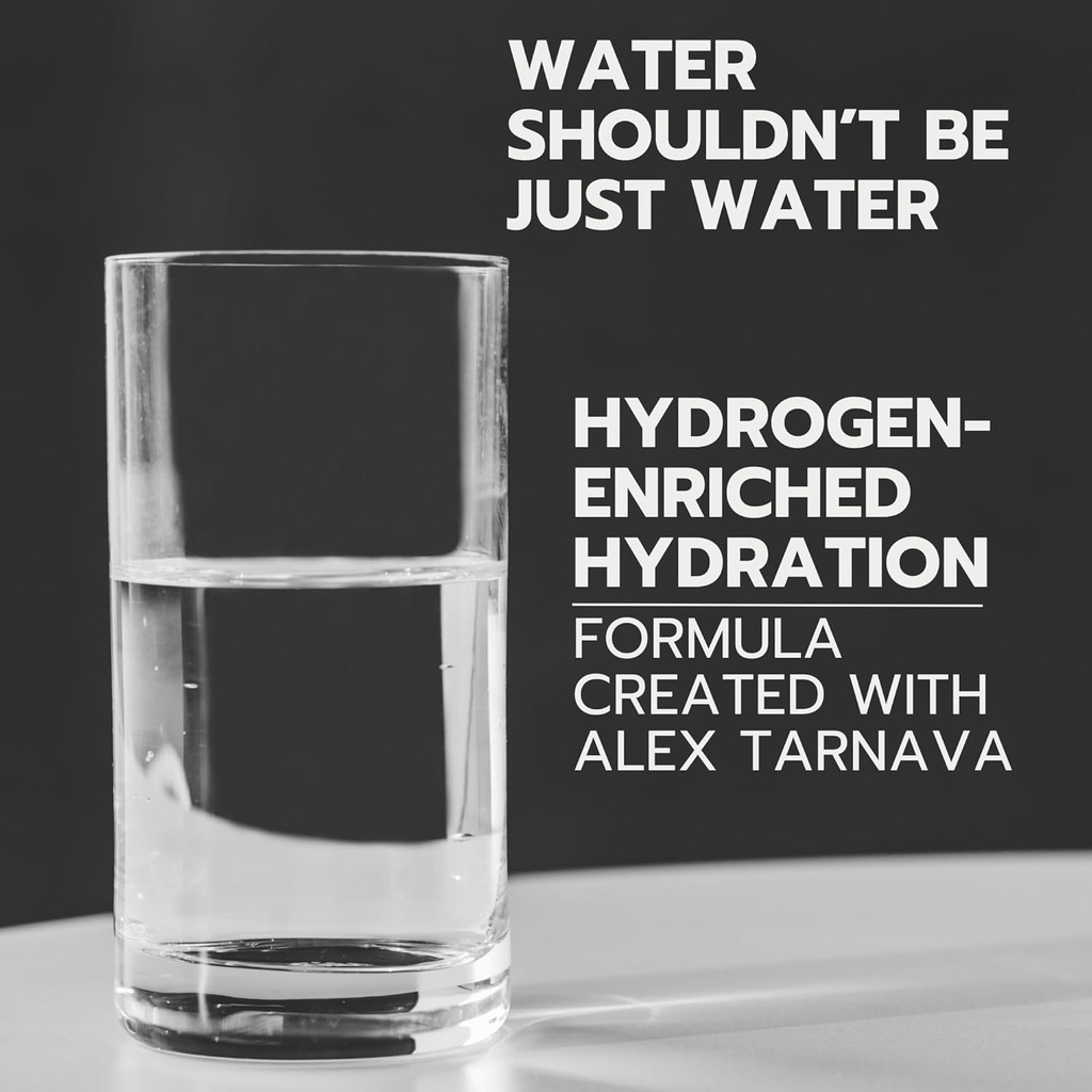 Hydrogen Water Tablets for Drinking Water 30 Count Creates 12 PPM Nanobubbles - US Company 3