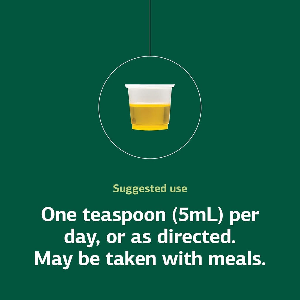 Standard Process Calamari Omega-3 Liquid - Supplement for Heart & Brain Health Support - Aids Skin Health - Gluten-Free, Non-Dairy & Non-Grain - 6.8 oz 6