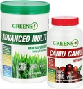 Greens+ Advanced Multi Raw Superfood Powder Healthy Organic Blend, Non-GMO, Soy/Dairy/Gluten Free Camu Camu Vitamin C Supplement Pure Berry SuperFruit 400mg Vitamin C, 120 Veggie Capsules 2