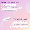 GoBiotix Fiber Supplement Powder with Prebiotics for Digestive Health and GLP-1 Support, Soluble Fiber for Gut Health & Debloat, Keto, Vegan, Gluten & Sugar Free, 35 Servings (2 Pack) 5