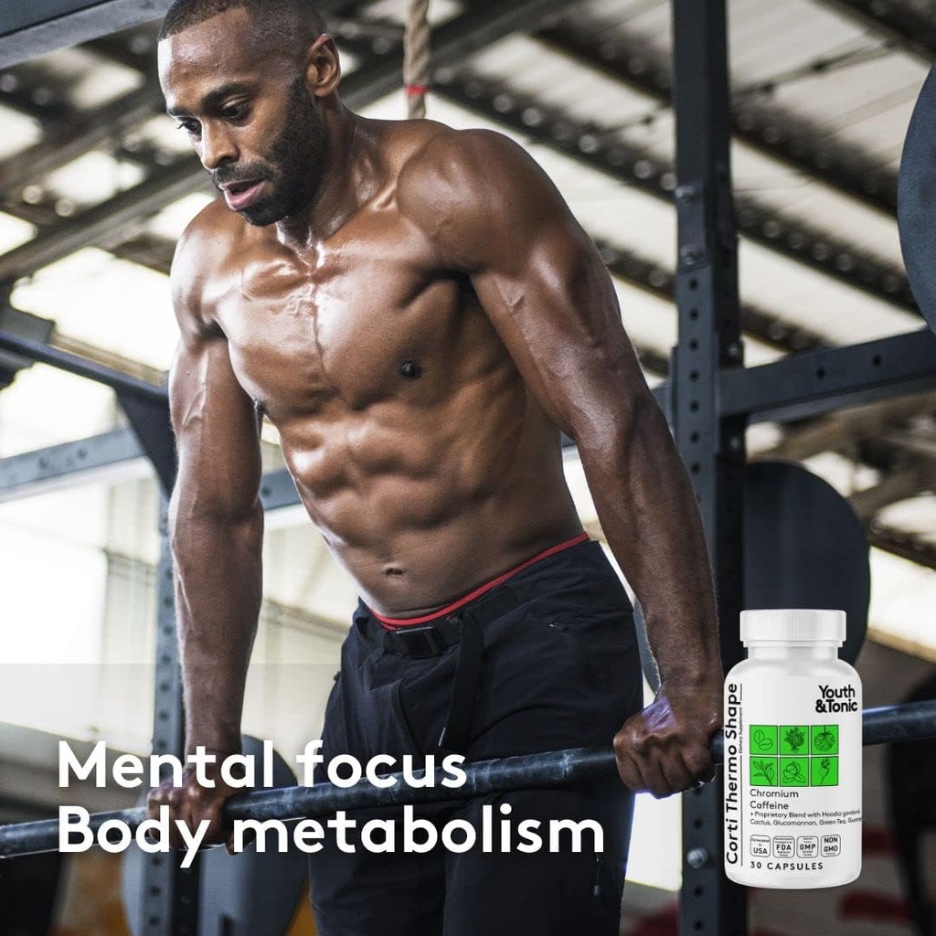 Youth & Tonic CortiThermo Shape Detox Cleanse Kick Off Weight Management - 120 Pills 6