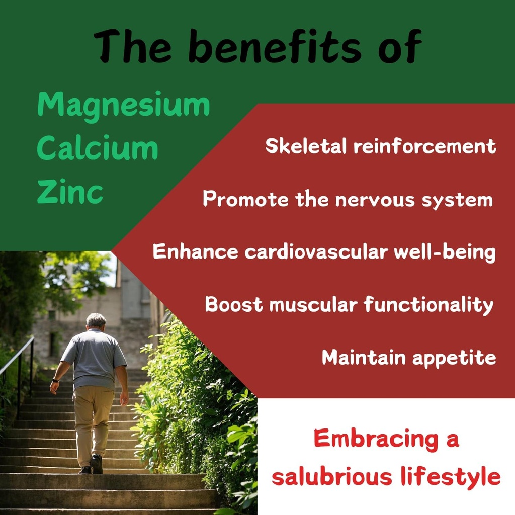 | High Absorption Calcium Magnesium Zinc Gummies, Sugar Free Calcium Magnesium Zinc Supplement with D3 | Bone & Teeth Strength | Muscle & Nerve Function | Vegan | Raspberry Flavor | 1 Pack 4