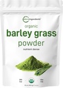 Organic Barley Grass Powder, 16 Ounces | US Grown | Rich in Vitamins, Minerals, Fibers, & Antioxidants | Superfood Greens Mix for Immune Health and Digestion Support | Non-GMO 2